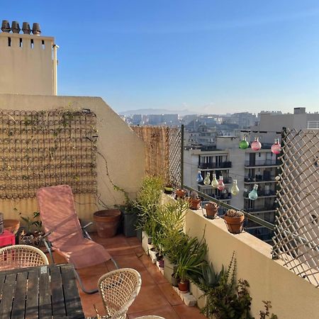 4 Personnes Appart 60 M2 Terrasse 35M2 Sejour Sud 2 Vraies Chambres Gare Saint-Charles Universite มาร์กเซย ภายนอก รูปภาพ