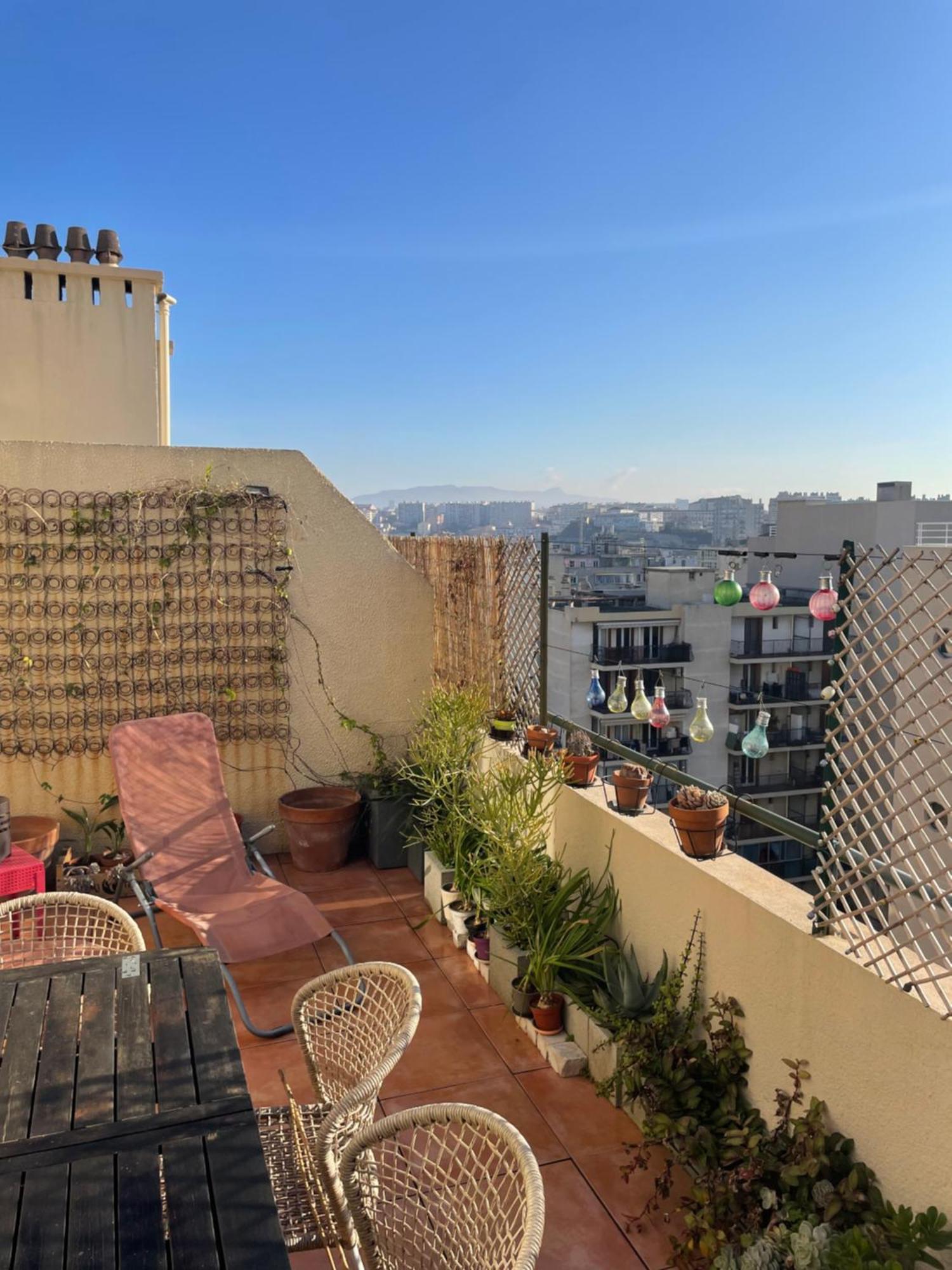 4 Personnes Appart 60 M2 Terrasse 35M2 Sejour Sud 2 Vraies Chambres Gare Saint-Charles Universite มาร์กเซย ภายนอก รูปภาพ